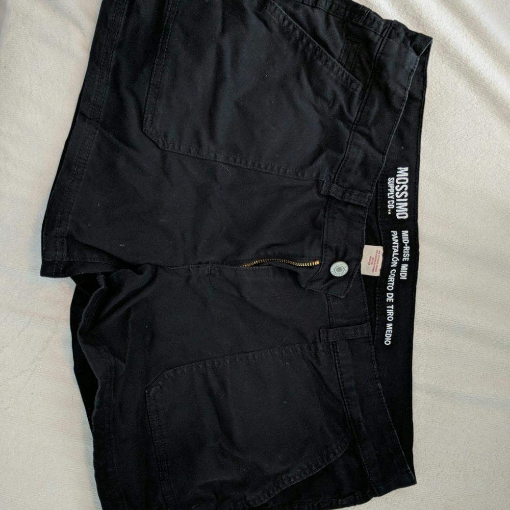 Black shorts